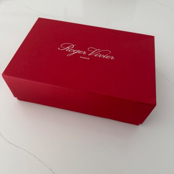 Roger Vivier Flower Strass Satin platform Evening Shoes Pumps - Picture 3 of 15